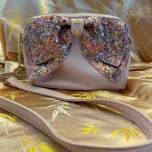 Small Betsey Johnson cross body purse